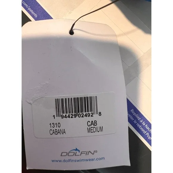 Dolfin Uglies Revibe Women M blue teal pink Tropical Floral Bikini‎ Swim Bottoms - Picture 7 of 7